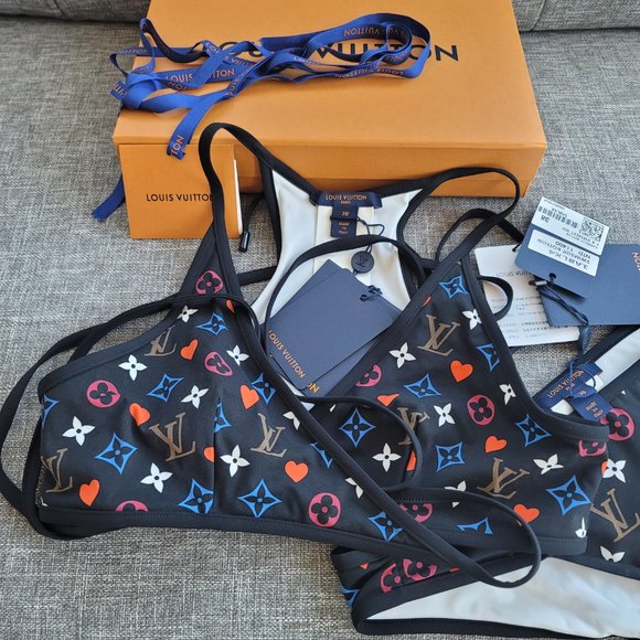 Louis Vuitton Game On Bikini Set Brand New with Tag - FR 38 - Picture 7 of 10
